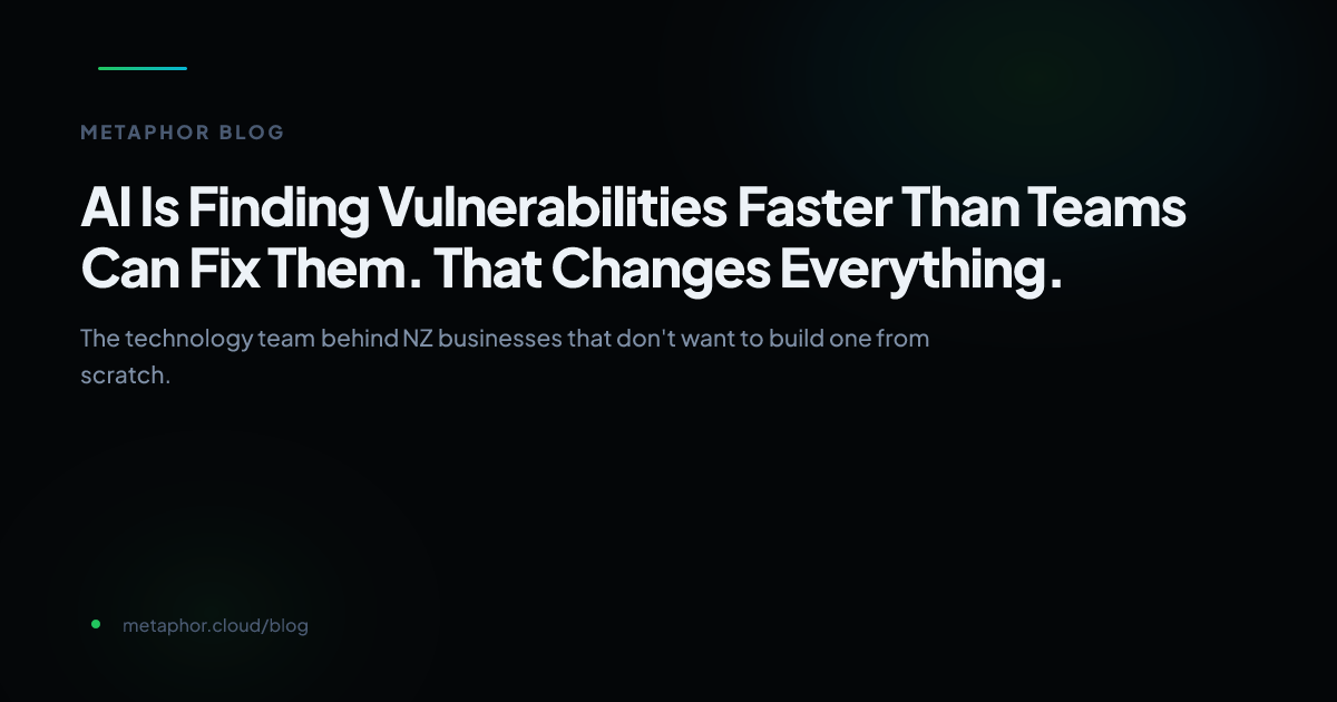 AI Is Finding Vulnerabilities Faster Than Teams Can Fix Them. That ...